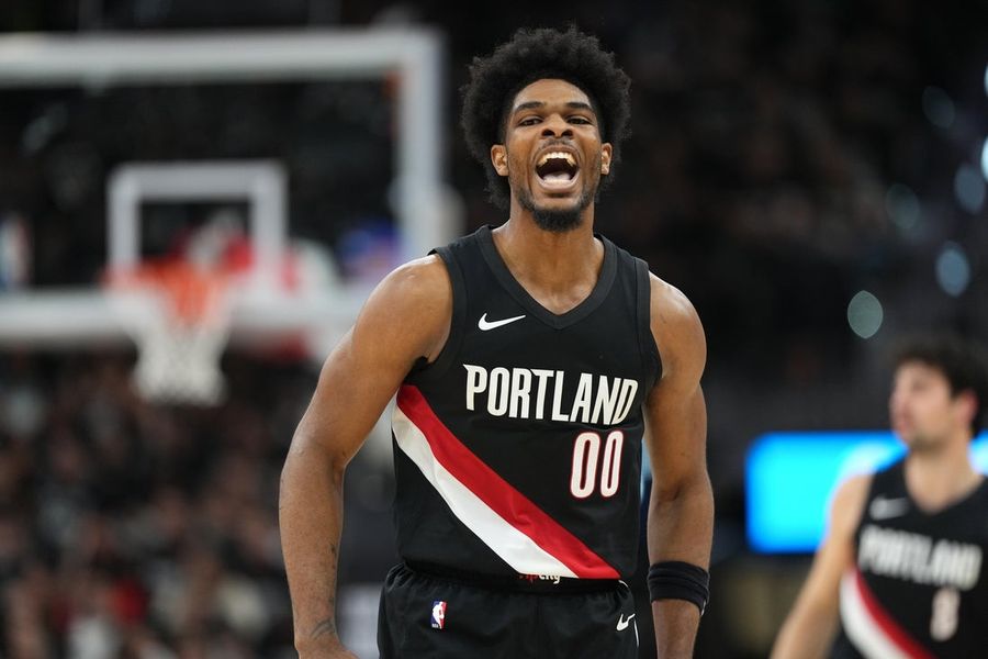 NBA: Portland Trail Blazers at San Antonio Spurs