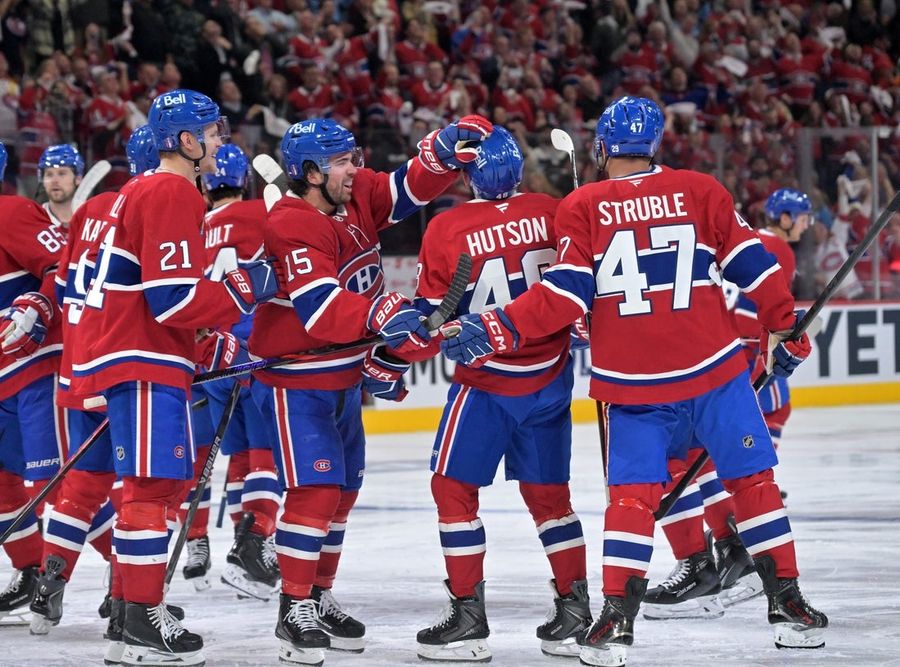 NHL: Stanley Cup Playoffs-Tampa Bay Lightning at Montreal Canadiens