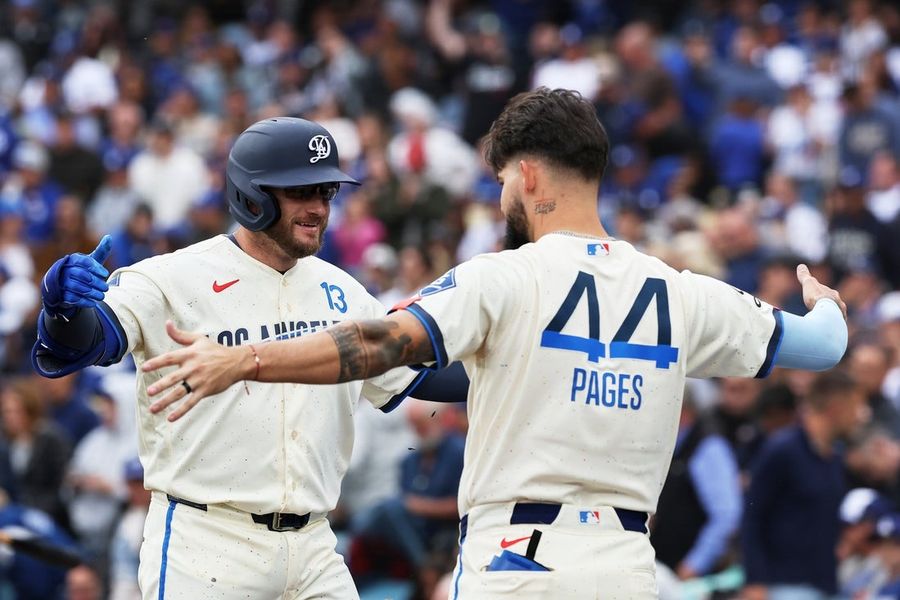 MLB: Chicago Cubs at Los Angeles Dodgers