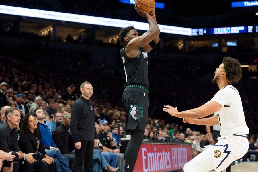 NBA: Denver Nuggets at Minnesota Timberwolves