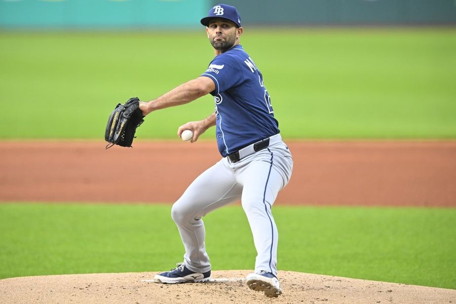 MLB: Tampa Bay Rays at Cleveland Guardians