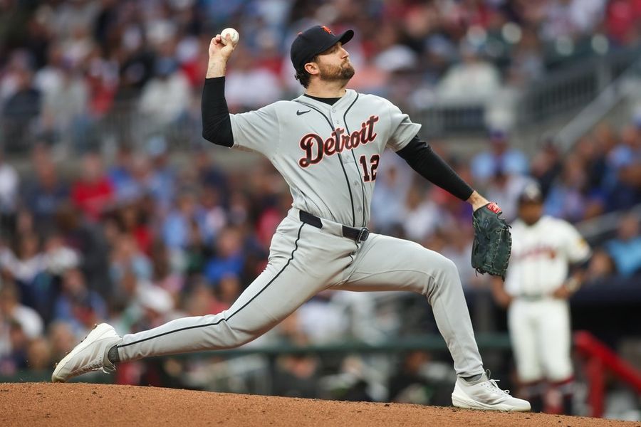 MLB: Detroit Tigers at Atlanta Braves