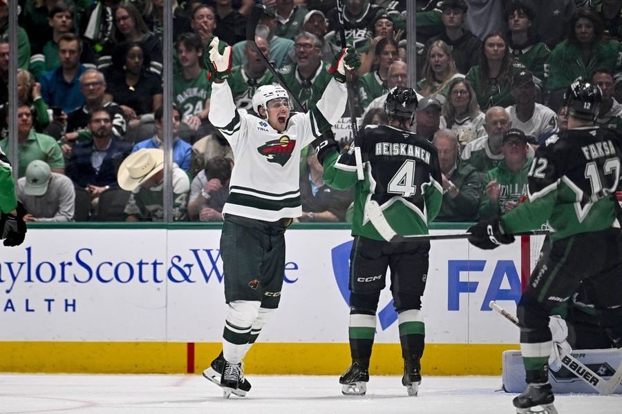 NHL: Stanley Cup Playoffs-Minnesota Wild at Dallas Stars
