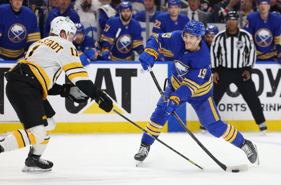NHL: Stanley Cup Playoffs-Boston Bruins at Buffalo Sabres