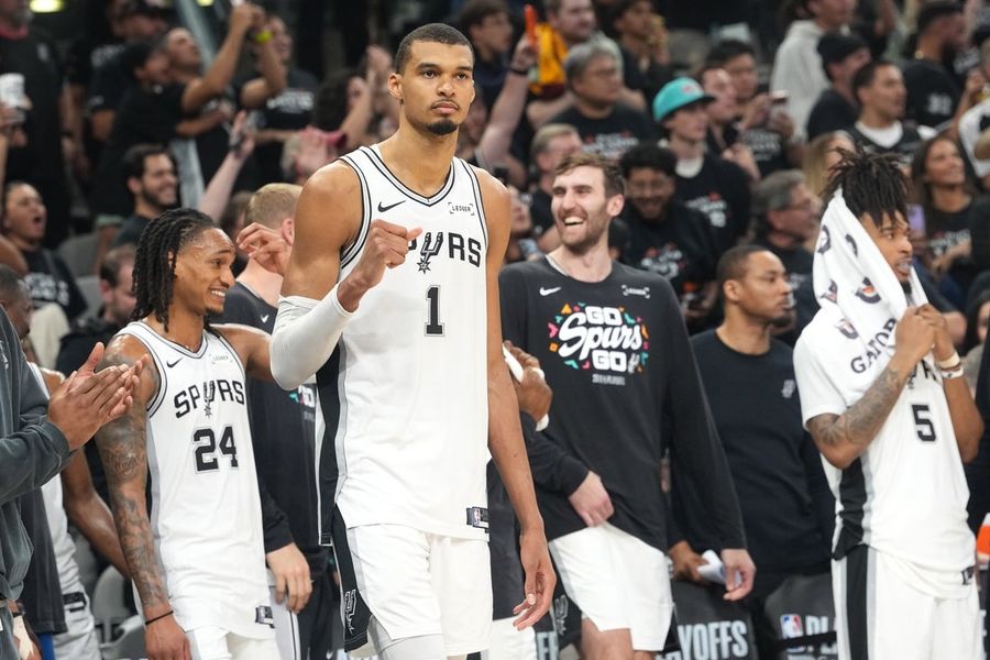 NBA: Playoffs-Portland Trail Blazers at San Antonio Spurs