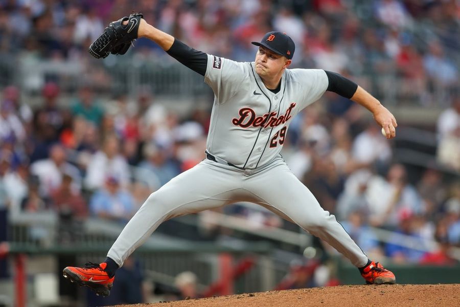MLB: Detroit Tigers at Atlanta Braves