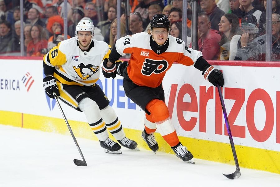 NHL: Stanley Cup Playoffs-Pittsburgh Penguins at Philadelphia Flyers