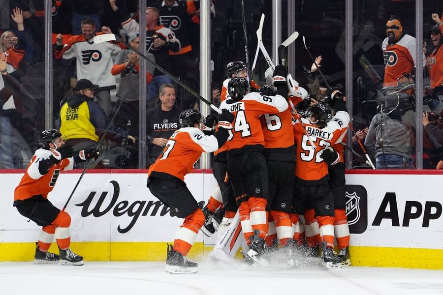 NHL: Stanley Cup Playoffs-Pittsburgh Penguins at Philadelphia Flyers