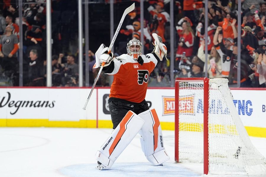 NHL: Stanley Cup Playoffs-Pittsburgh Penguins at Philadelphia Flyers