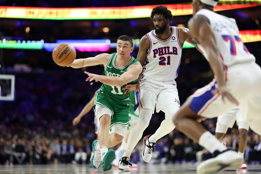 NBA: Boston Celtics at Philadelphia 76ers