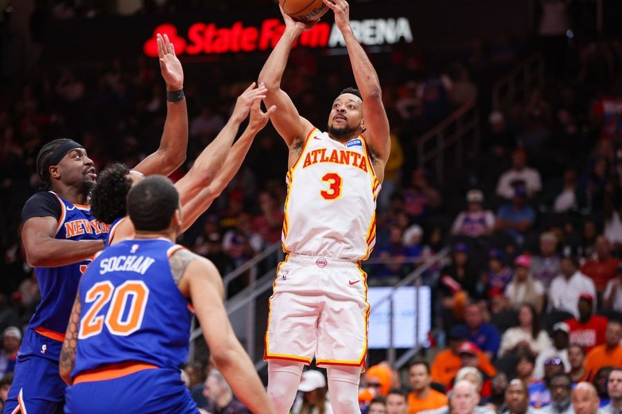Informes: CJ McCollum firma un contrato de 1 año para permanecer con los Hawks.