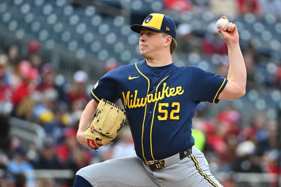 Kyle Harrison helps Brewers prolong Nationals' home misery