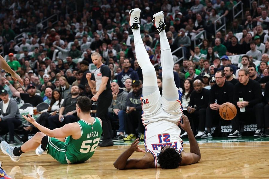 NBA: Playoffs-Philadelphia 76ers at Boston Celtics