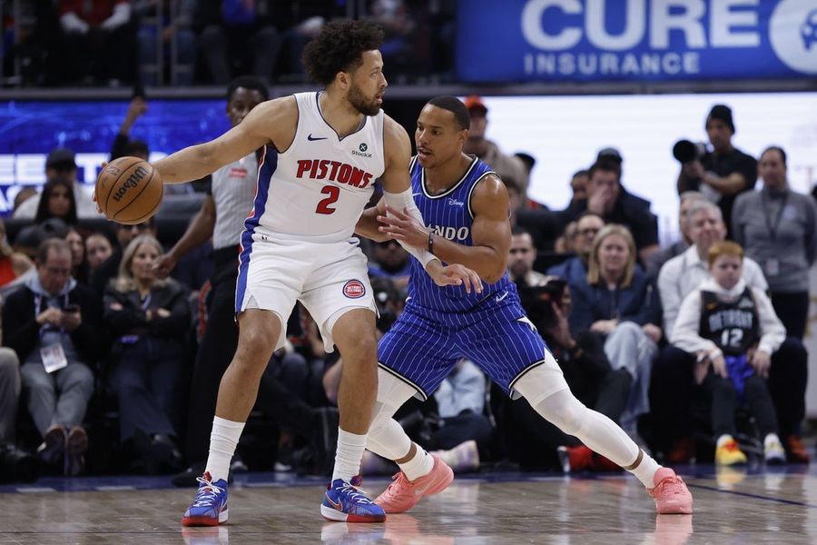 NBA: Playoffs-Orlando Magic at Detroit Pistons