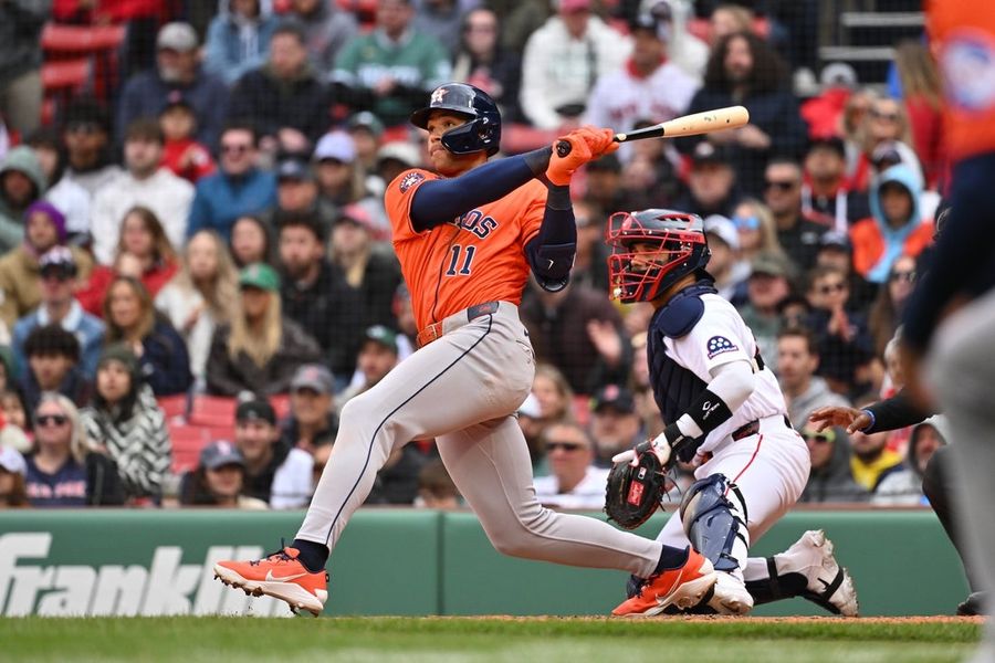 MLB: Houston Astros at Boston Red Sox