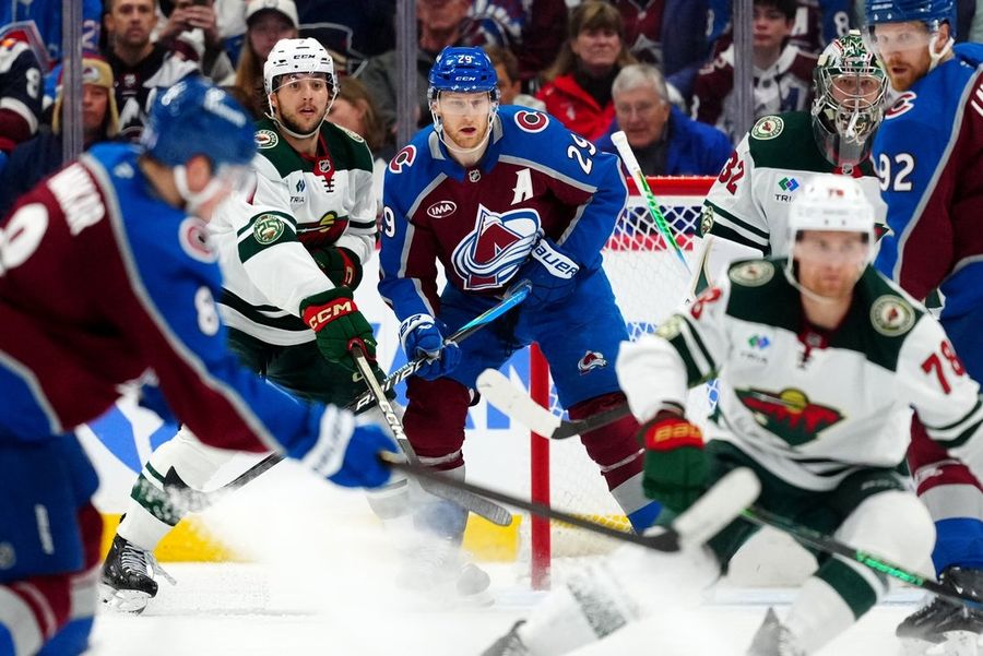 NHL: Stanley Cup Playoffs-Minnesota Wild at Colorado Avalanche