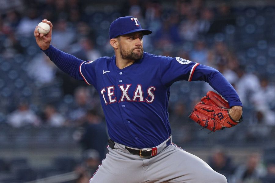 MLB: Texas Rangers at New York Yankees