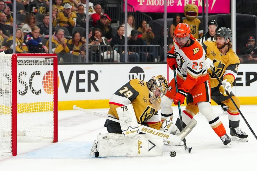 NHL: Stanley Cup Playoffs-Anaheim Ducks at Vegas Golden Knights