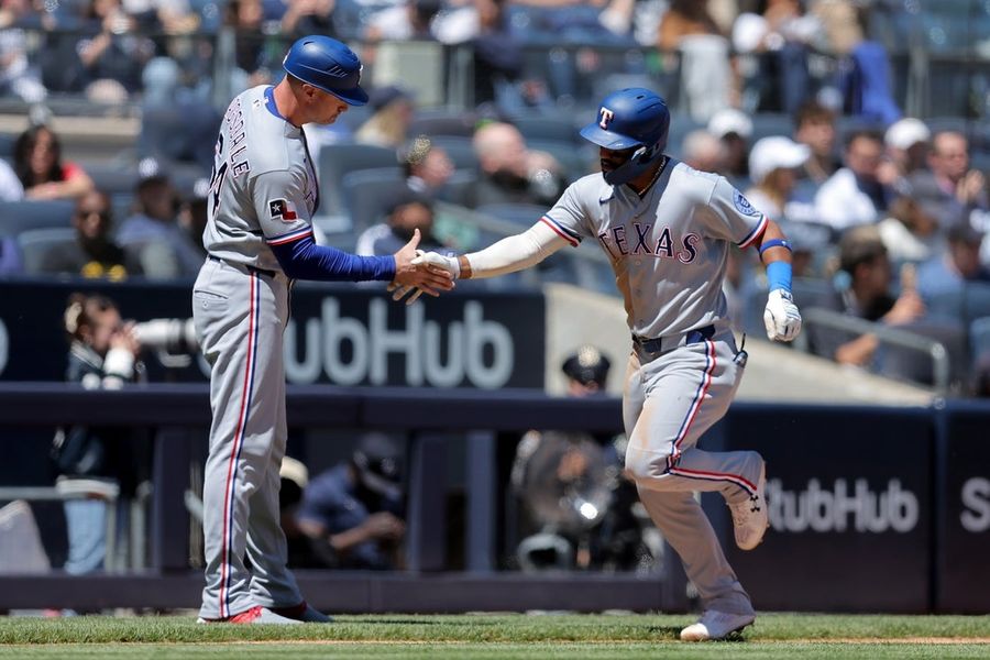 MLB: Texas Rangers at New York Yankees