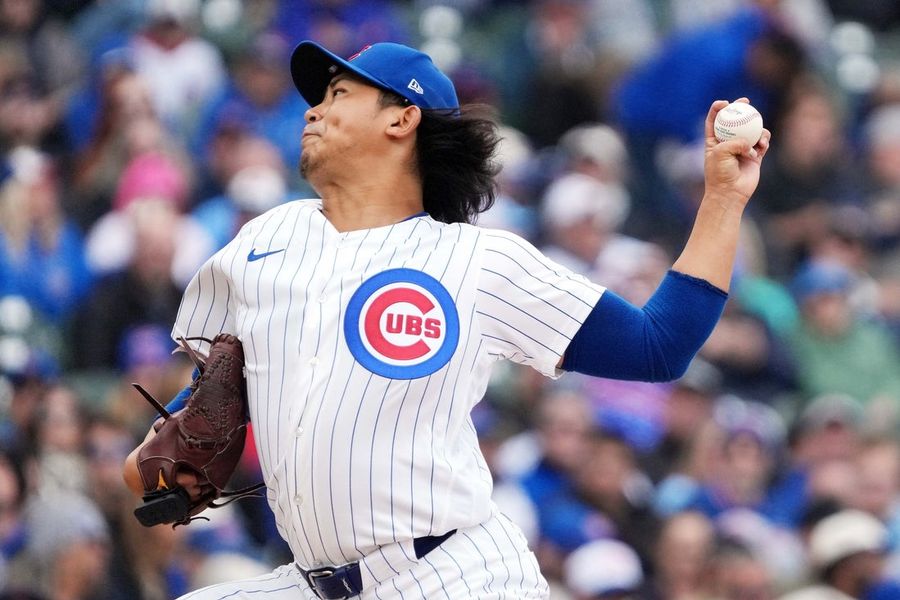 MLB: Cincinnati Reds at Chicago Cubs