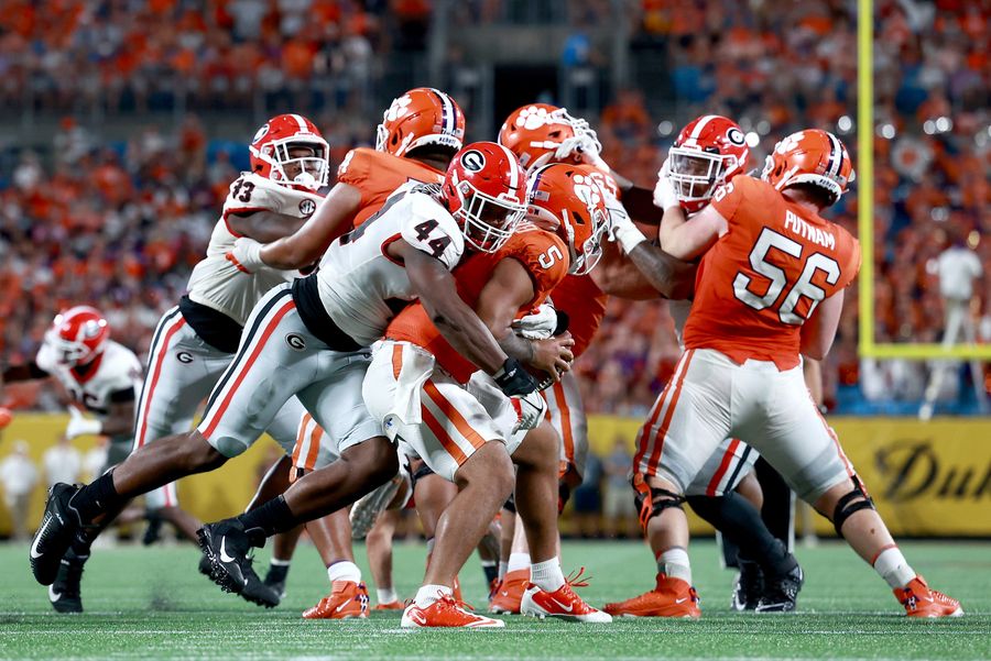 Georgia’s defense makes Clemson’s offense look like Bishop Sycamore