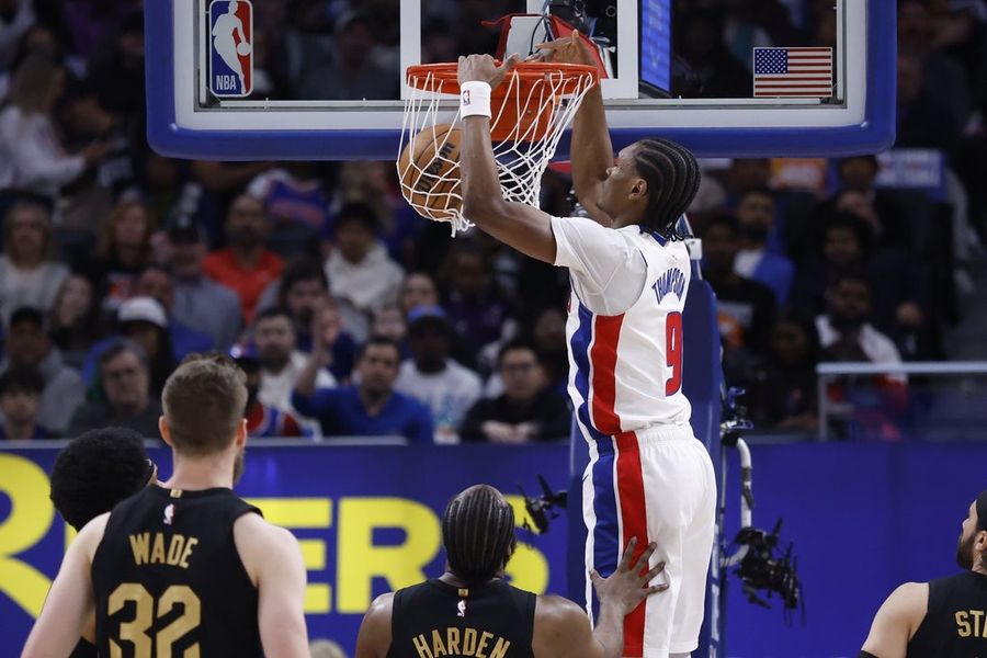 NBA: Playoffs-Cleveland Cavaliers at Detroit Pistons