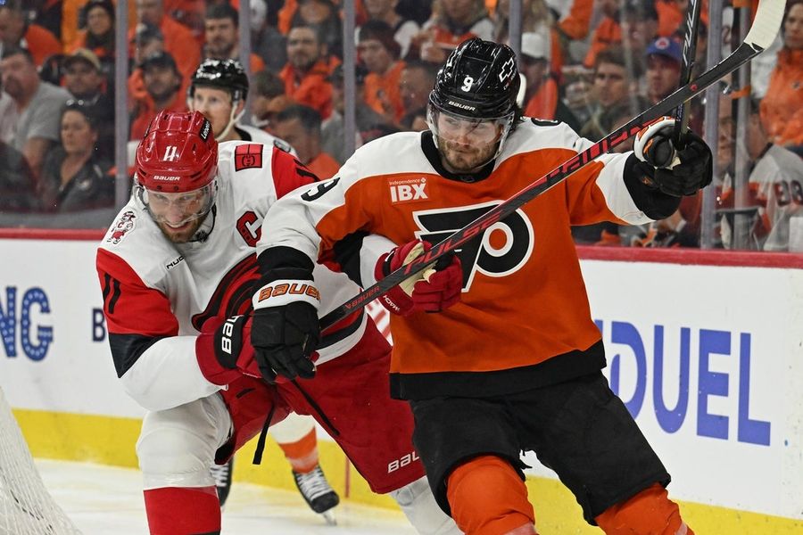 NHL: Stanley Cup Playoffs-Carolina Hurricanes at Philadelphia Flyers