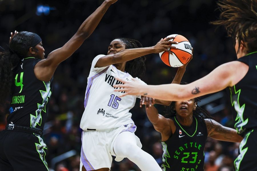 WNBA: Golden State Valkyries at Seattle Storm