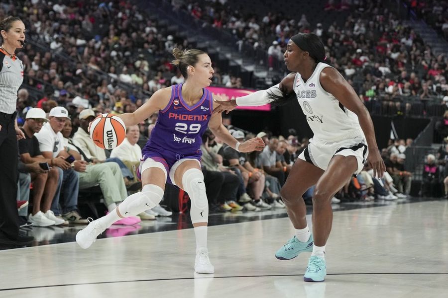 WNBA: Phoenix Mercury at Las Vegas Aces