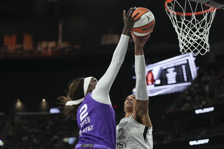 WNBA: Phoenix Mercury at Las Vegas Aces
