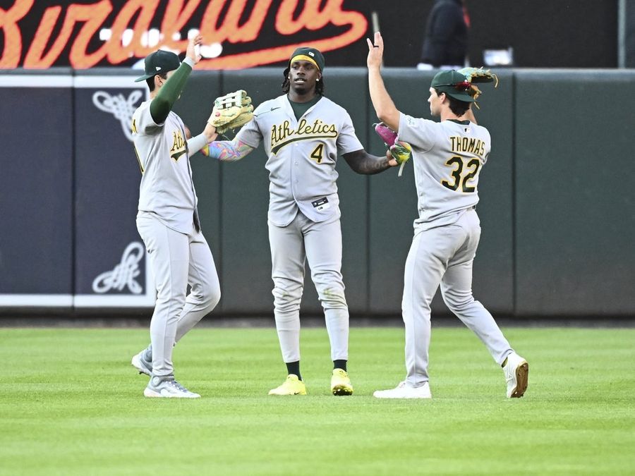 MLB: Athletics at Baltimore Orioles