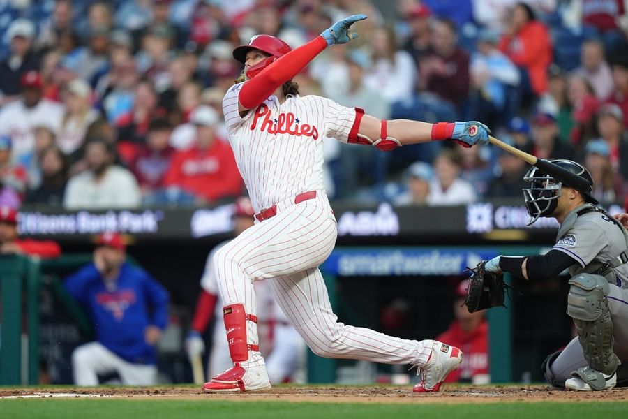 MLB: Colorado Rockies at Philadelphia Phillies