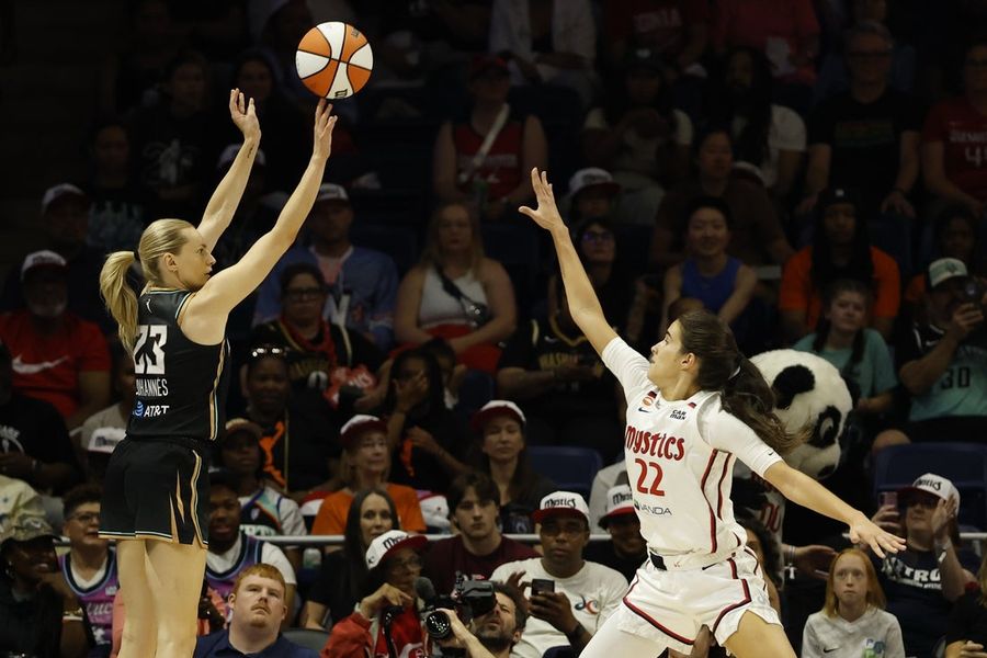 WNBA: New York Liberty at Washington Mystics