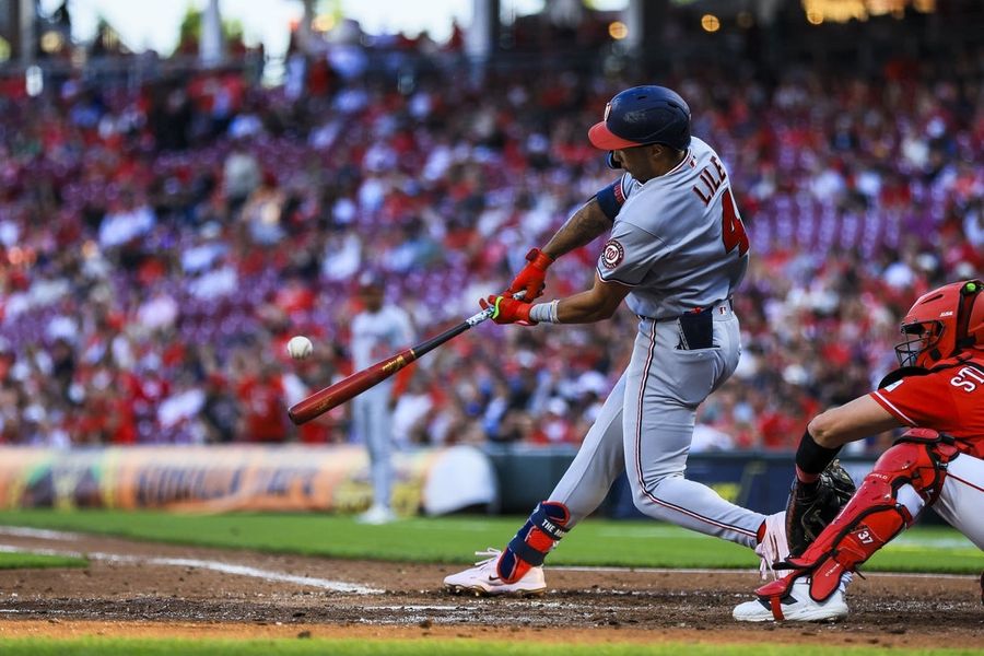 MLB: Washington Nationals at Cincinnati Reds
