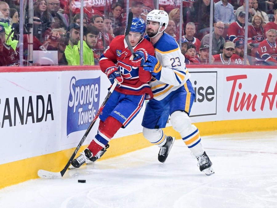 NHL: Stanley Cup Playoffs-Buffalo Sabres at Montreal Canadiens