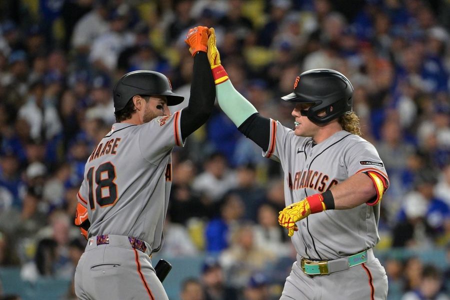 MLB: San Francisco Giants at Los Angeles Dodgers