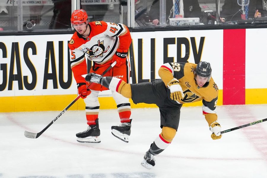 NHL: Stanley Cup Playoffs-Anaheim Ducks at Vegas Golden Knights