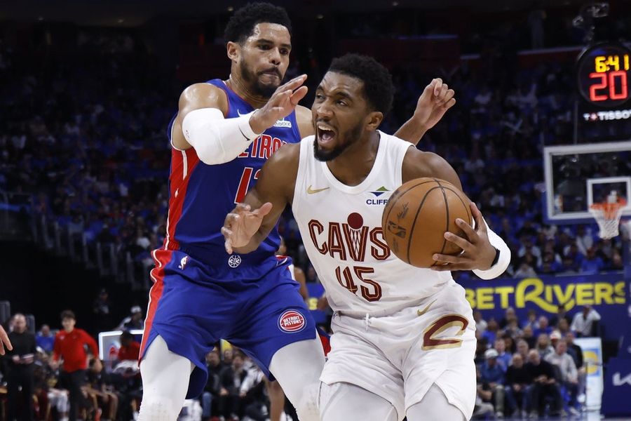 NBA: Playoffs-Cleveland Cavaliers at Detroit Pistons