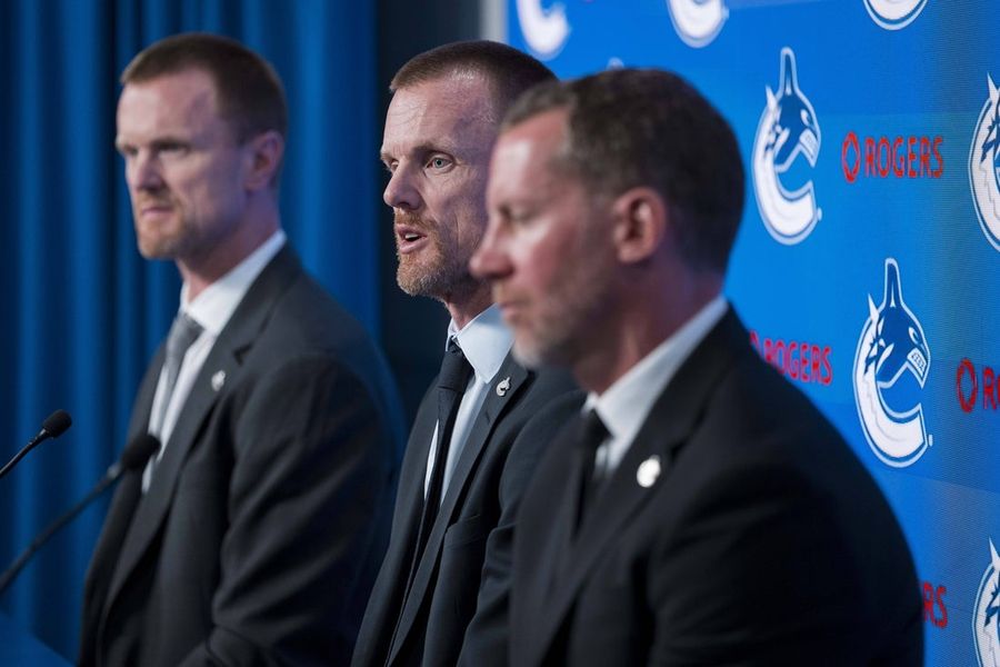 NHL: Vancouver Canucks - Press Conference