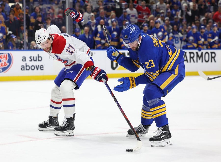 NHL: Stanley Cup Playoffs-Montreal Canadiens at Buffalo Sabres