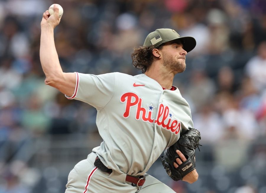 Aaron Nola aims to continue Phillies' strong pitching in clash vs. Padres  