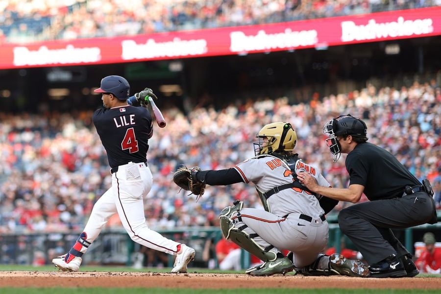 MLB: Baltimore Orioles at Washington Nationals