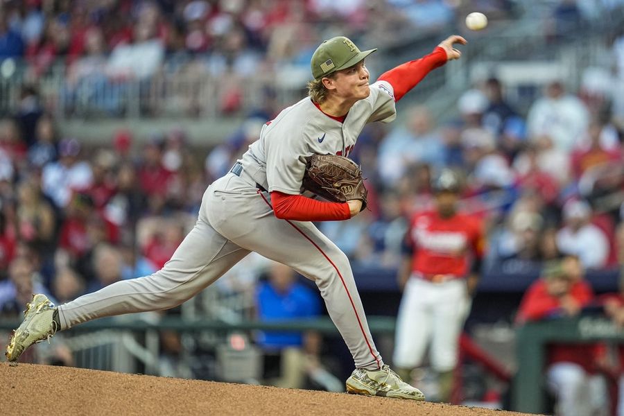 MLB: Boston Red Sox at Atlanta Braves