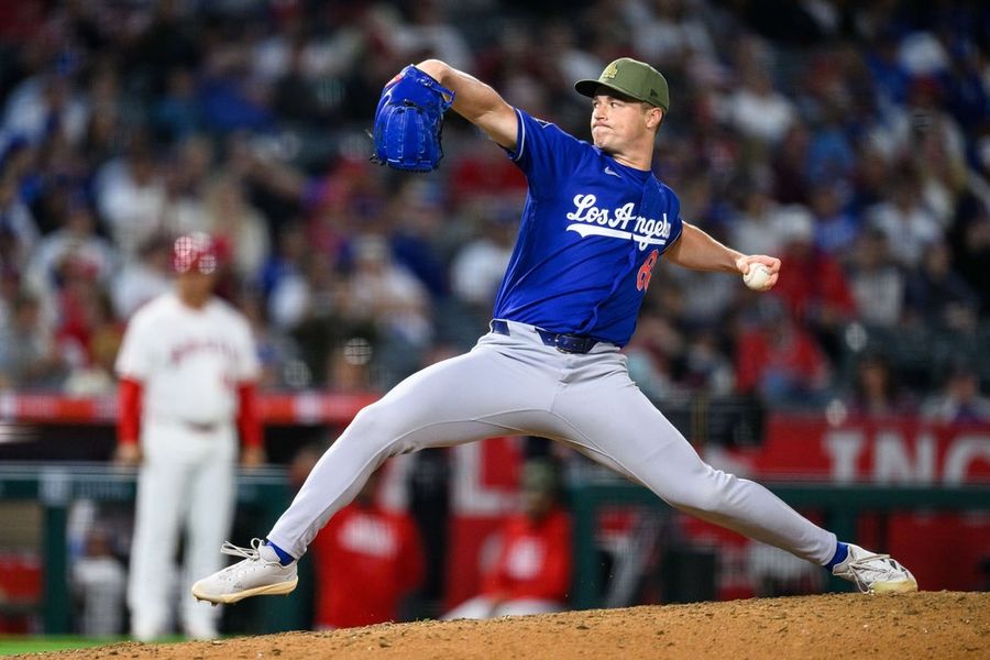 MLB: Los Angeles Dodgers at Los Angeles Angels