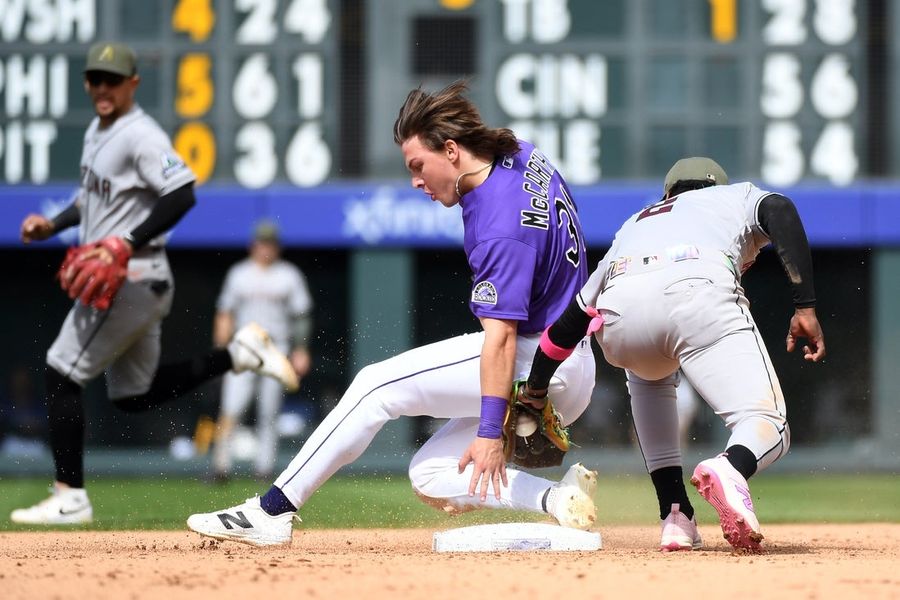 MLB: Arizona Diamondbacks at Colorado Rockies