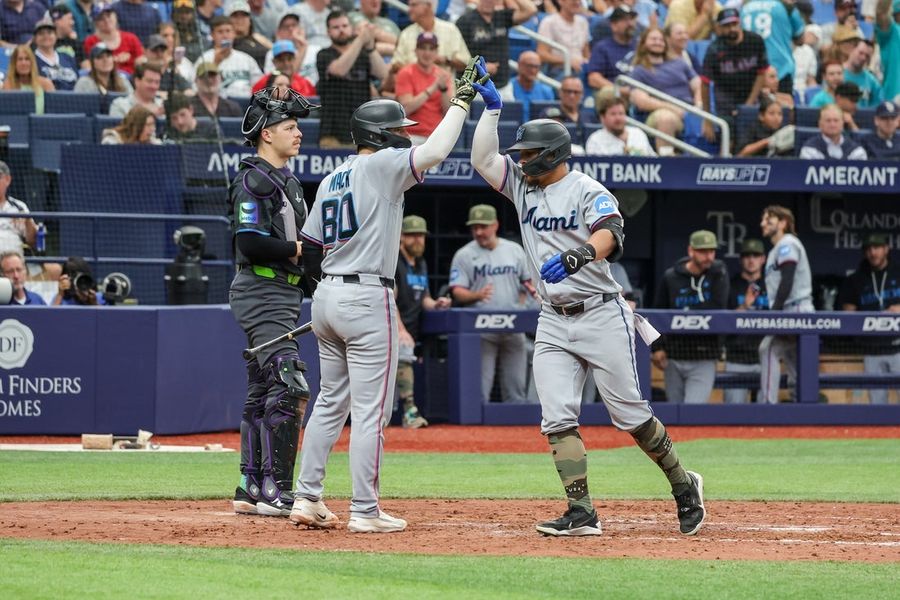 MLB: Miami Marlins at Tampa Bay Rays