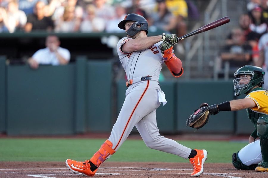 MLB: San Francisco Giants at Athletics