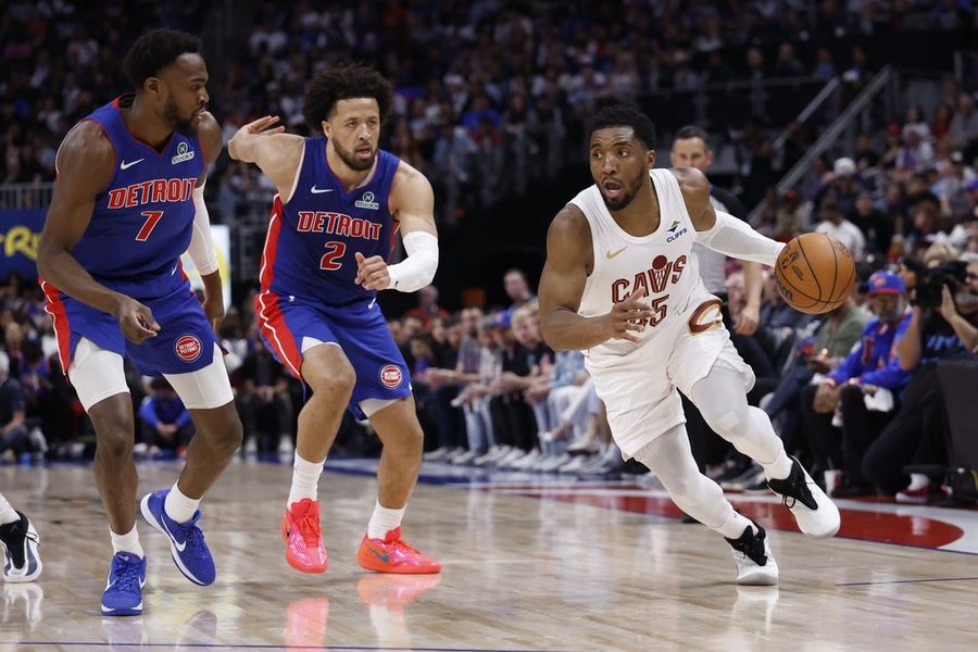 NBA: Playoffs-Cleveland Cavaliers at Detroit Pistons