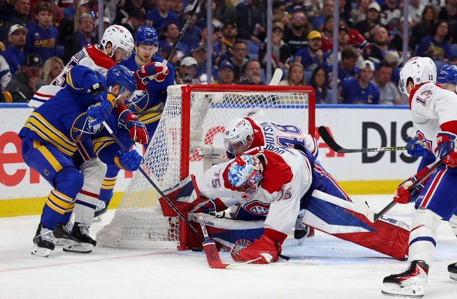 NHL: Stanley Cup Playoffs-Montreal Canadiens at Buffalo Sabres
