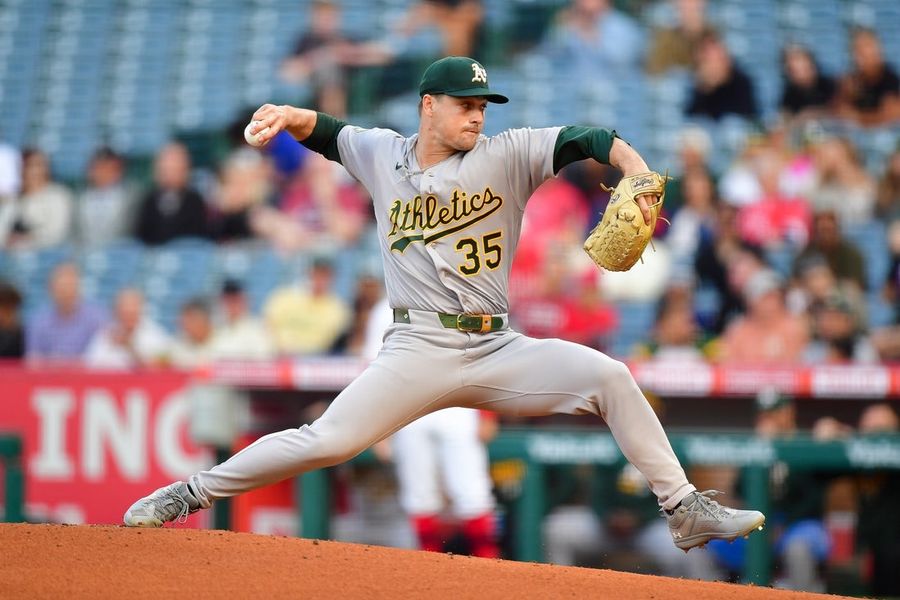 MLB: Athletics at Los Angeles Angels